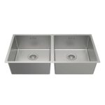 Chậu rửa bát inox HAFELE Satin R10 HS24-SSN2S-870 567.24.437 2 hố - Ảnh 3