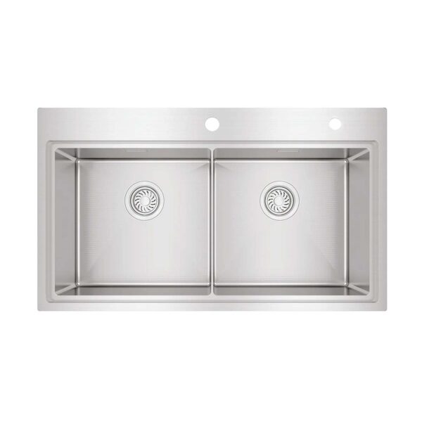 Chậu rửa bát inox HAFELE WS R10 HS25-SSN2S-8650 567.94.024 2 hố