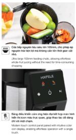 Máy ép chậm HAFELE HS-J105SX 535.43.388 - Ảnh 4