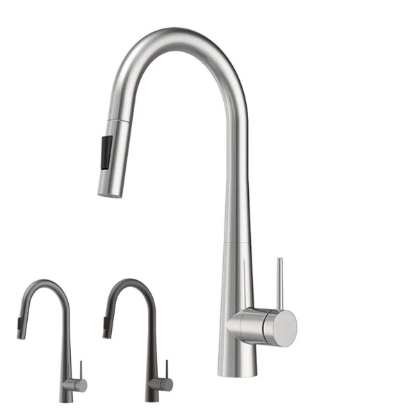 Vòi rửa bát HAFELE HT24-SH1P417 570.85.041 570.85.441 567.24.498 nóng lạnh rút dây