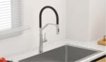 Vòi rửa bát HAFELE HT26-SH1F485 570.85.001 nóng lạnh rút dây - Ảnh 5