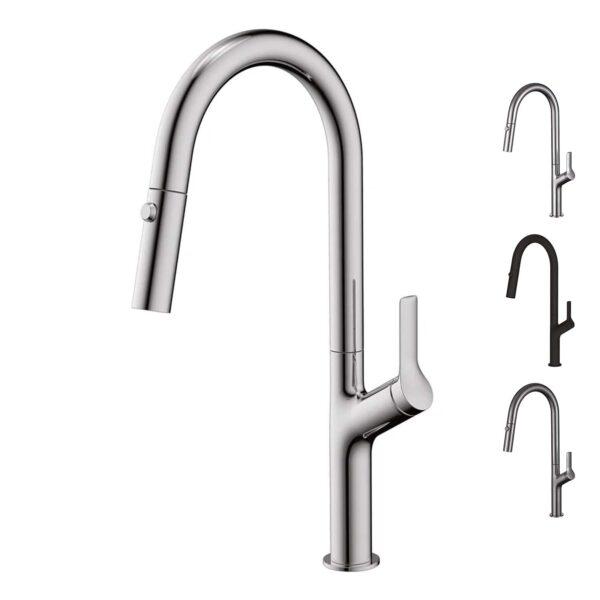 Vòi rửa bát HAFELE LUX-P HT25-SH1F449 570.85.043 570.85.044 570.85.045 570.85.046 nóng lạnh rút dây