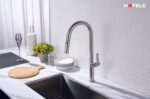 Vòi rửa bát HAFELE LUX-P HT25-SH1F449 570.85.043 570.85.044 570.85.045 570.85.046 nóng lạnh rút dây - Ảnh 7