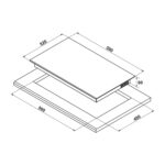 Bếp từ ba HAFELE HC-I60371B 536.61.718 - Ảnh 2