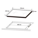 Bếp từ đôi HAFELE HC-I7365B 536.61.365 - Ảnh 2