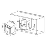Lò nướng HAFELE HC-O811B 495.10.035 âm tủ - Ảnh 2