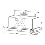 Máy hút mùi HAFELE HC-H7034TB 538.86.099 âm tủ - Ảnh 2