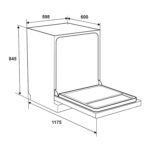 Máy rửa bát HAFELE HDW-F602TS 535.29.551 độc lập - Ảnh 3