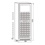 Tủ rượu HAFELE HW-C415FB 533.17.021 415L - Ảnh 2
