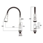 Vòi rửa bát HAFELE DIY CHROME 495.50.280 nước lạnh - Ảnh 2