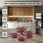 Bộ nồi WMF MINERAL FUSIONTEC 0515035290 4 món - Ảnh 2