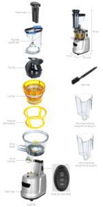 Máy ép chậm HAFELE HS-J42S 535.43.392 - Ảnh 2