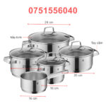 Bộ nồi WMF BELMONTE 0751556040 5 món - Ảnh 2