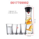 Bộ bình cốc thủy tinh WMF 0617709992 5 món - Ảnh 2