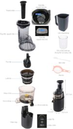 Máy ép chậm HAFELE HS-J81SG 535.43.394 - Ảnh 2