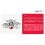 Bộ nồi HAFELE HS-CW3WX 535.44.159 3 món - Ảnh 10