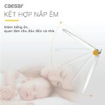 Bồn cầu 1 khối CAESAR C1393 nắp êm - Ảnh 11