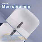 Chậu lavabo treo tường CAESAR L2355 P2443 chân lửng - Ảnh 6