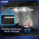 Máy hút mùi BLUEGER B70SB 70cm âm tủ - Ảnh 6