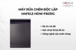 Máy rửa bát HAFELE HDW-F6031G 535.29.651 độc lập - Ảnh 3