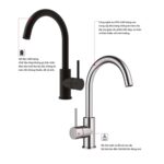 Vòi rửa bát HAFELE HT25-SH1F220 570.85.042 570.85.047 nóng lạnh - Ảnh 3