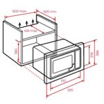Lò vi sóng nướng TEKA MWE 259 FI 112000000 âm tủ - Ảnh 2