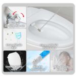 Bồn cầu thông minh CAESAR C1393F TAF060 nắp rửa cơ - Ảnh 6