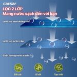 Bồn cầu thông minh CAESAR C1393F TAF710H nắp rửa điện tử - Ảnh 20
