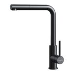 Vòi rửa bát TEKA UNI 9331 BK 116020023 đen rút dây