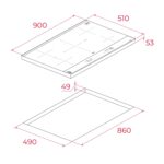 Bếp từ năm TEKA IBF 95 FST VG 112510047 - Ảnh 2