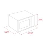 Lò vi sóng TEKA MW FS20 WH 112280006 độc lập - Ảnh 2