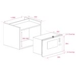 Lò vi sóng nướng TEKA ML 825 TFL BK 112000003 âm tủ - Ảnh 3