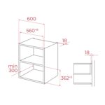 Lò vi sóng nướng TEKA MLEG 820 FI FBK 112060005 âm tủ - Ảnh 3