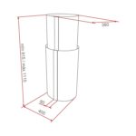 Máy hút mùi TEKA CC 40 40480300 40cm độc lập - Ảnh 2
