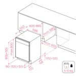 Máy rửa bát TEKA DFI 46760 114270038 âm tủ - Ảnh 2