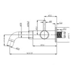 Vòi rửa bát TEKA IN 148 161480200 gắn tường nước lạnh - Ảnh 2