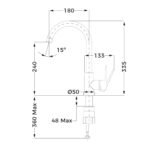 Vòi rửa bát TEKA IN 915 53915620N - Ảnh 2