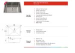 Chậu rửa bát inox TEKA Bex Linea 55.40 115010019 1 hố - Ảnh 2